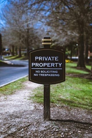 Cartel De Seguridad Privada